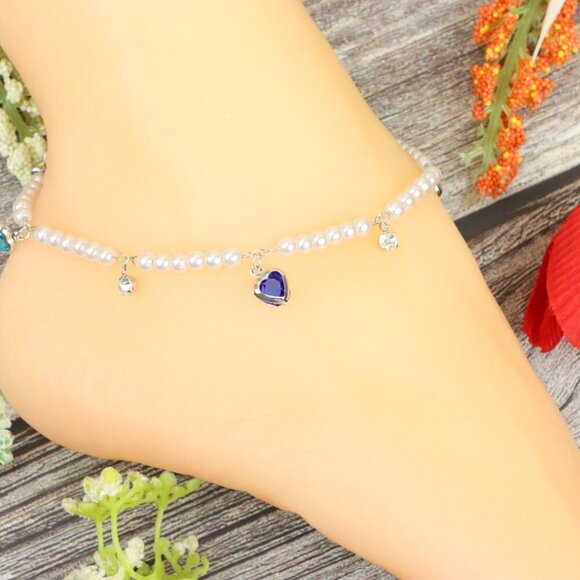 "Elegant Handmade Anklet – Delicate Jewelry for Women, MAR091430 - Picture 8 of 10